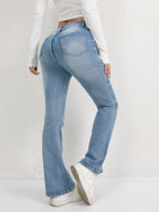 Skyline High-Rise Bootcut Jeans
