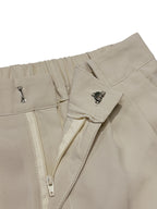 Coastal Calm High-Waist Trousers